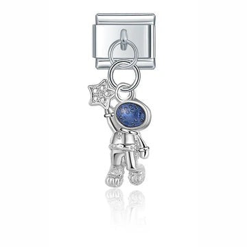 Italian bracelet colgante - astronauta