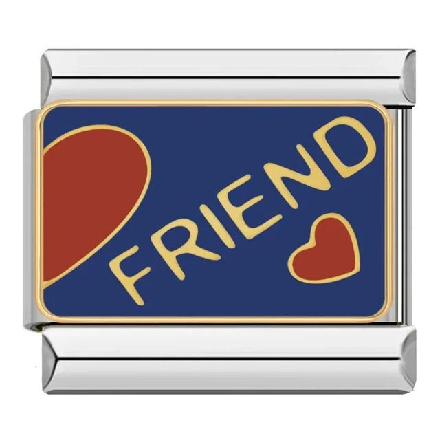 Italian bracelet plano - best friend