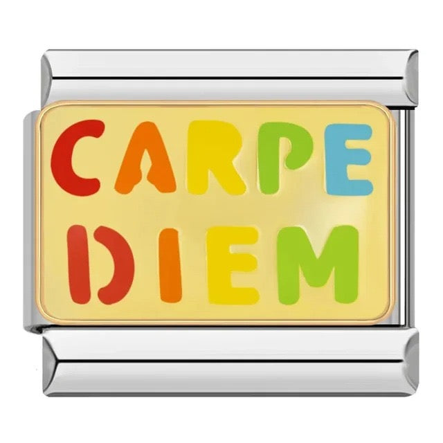 Italian bracelet plano - carpe diem