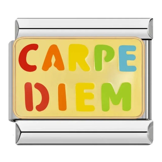 Italian bracelet plano - carpe diem