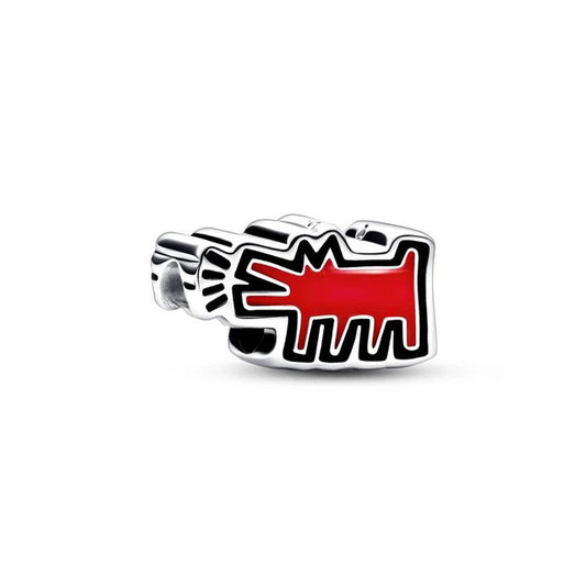 Charm de plata 925 - Keith Haring