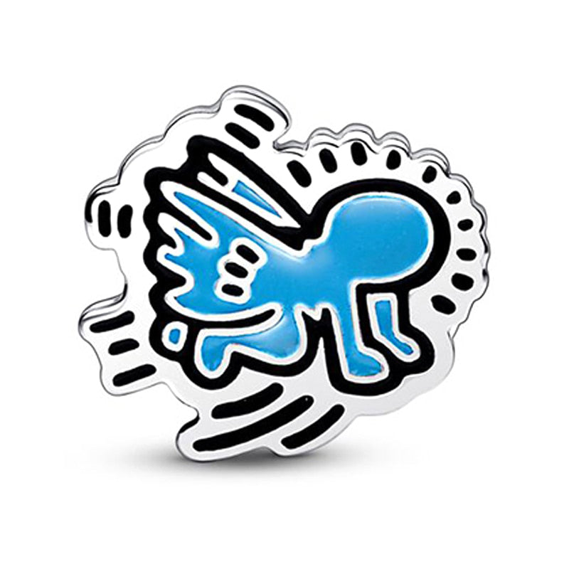 Charm de plata 925 - Keith Haring