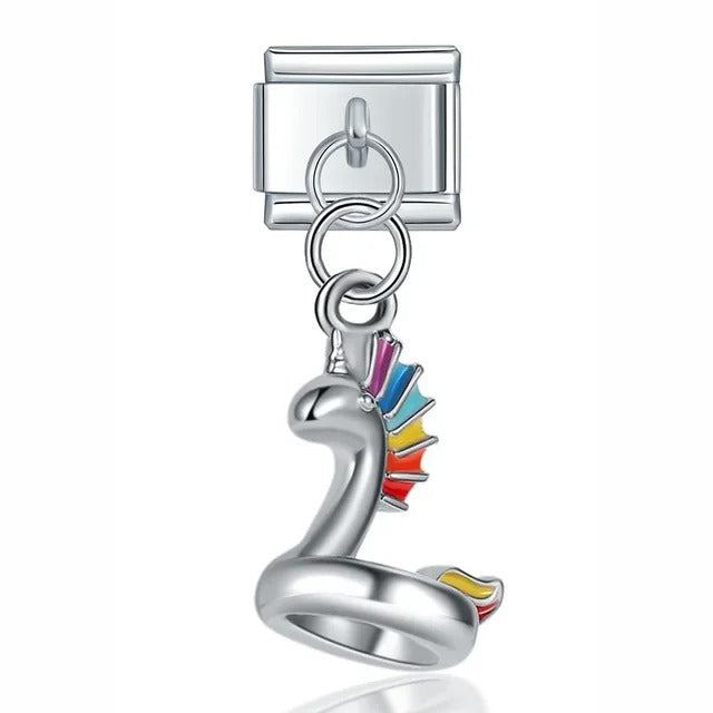 Italian bracelet colgante -floti