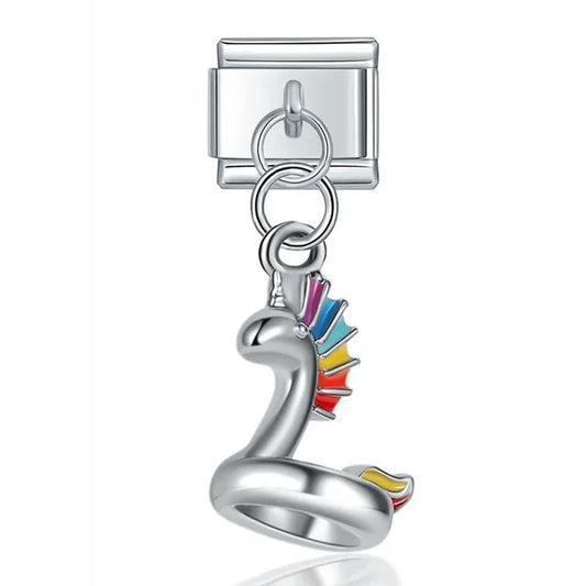 Italian bracelet colgante -floti