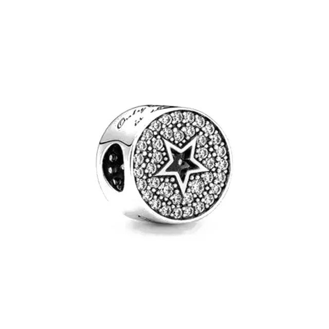Charm de plata 925 - separador estrella