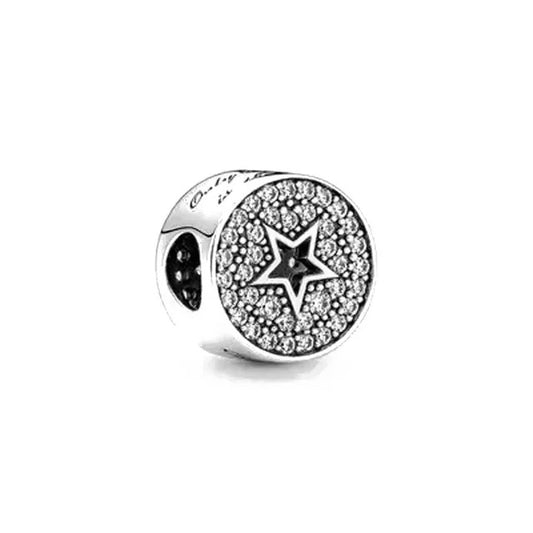 Charm de plata 925 - separador estrella