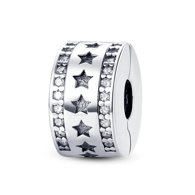 Charm de plata 925 - separador estrellas