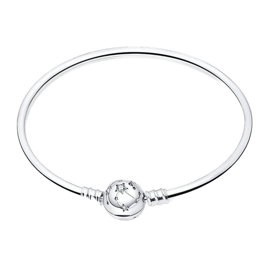 Pulsera para charms de plata 925 - galaxia