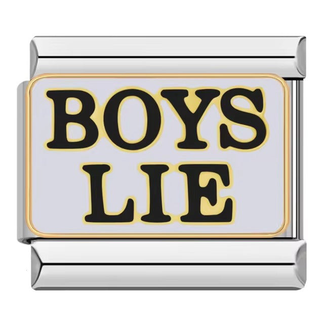 Italian bracelet plano - boys lie