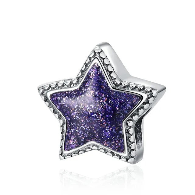 Charm de plata 925 - Estrella galaxia
