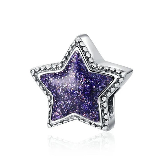 Charm de plata 925 - Estrella galaxia