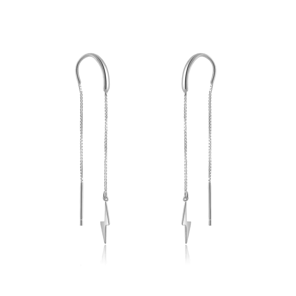 Rayo con cadena - Plata de ley 925