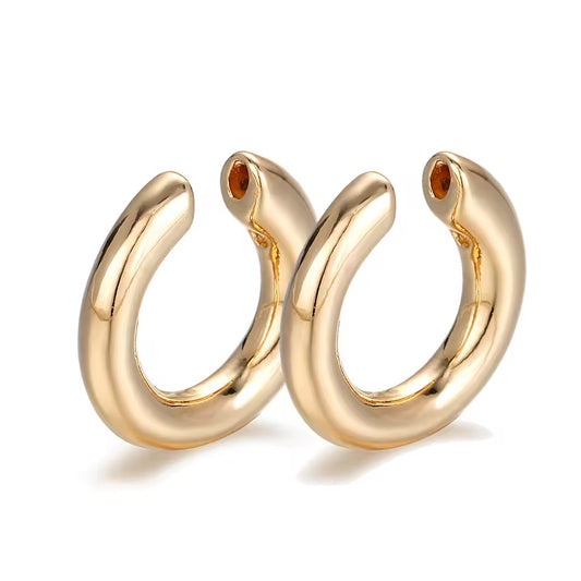 Ear Cuff Basic Veronica - Plateado