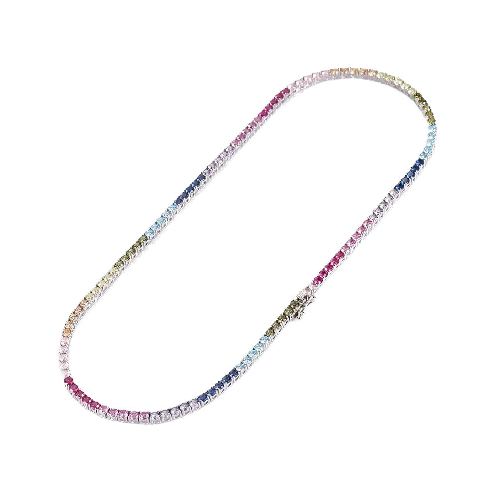 Rainbow cuff - Plata de ley 925