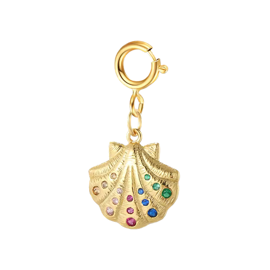 Bikini & shoe clip - multicolor shell
