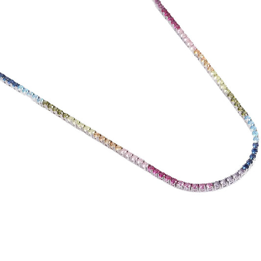 Rainbow cuff - Plata de ley 925