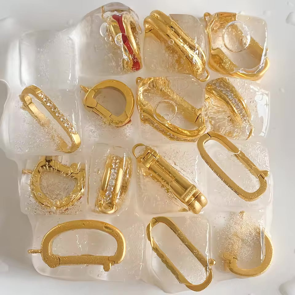 Bikini & shoe clip - corazón rojo