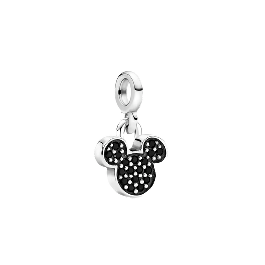 Mini charm de plata - mickey