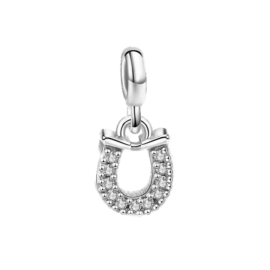 Mini charm de plata - herradura