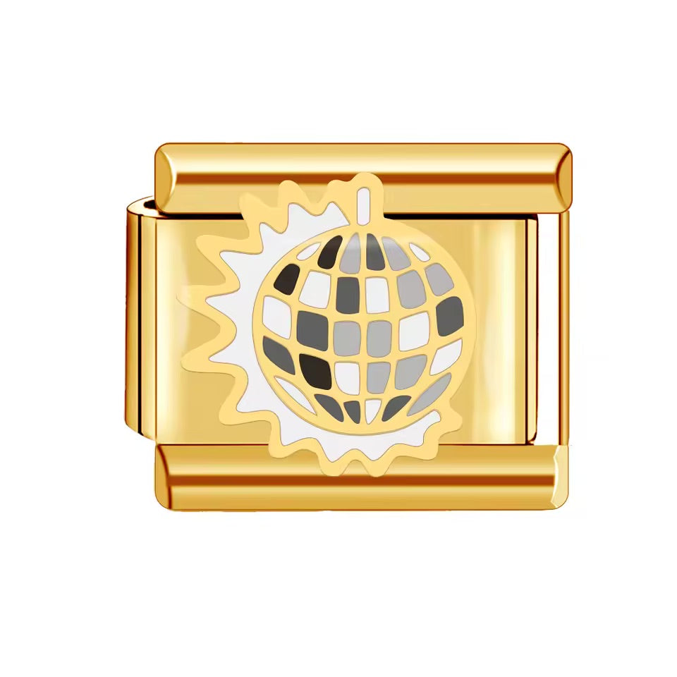 Italian bracelet charm especial - disco ball