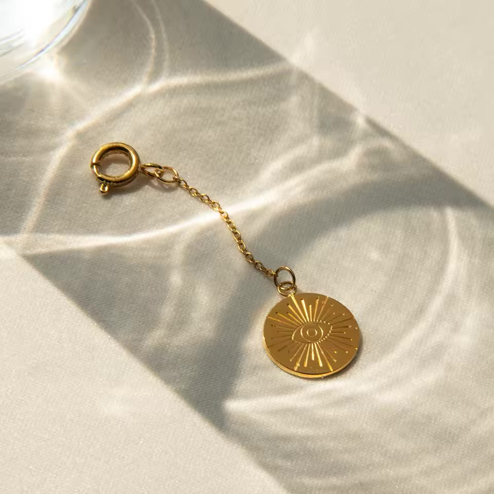 Bikini clip - evil eye