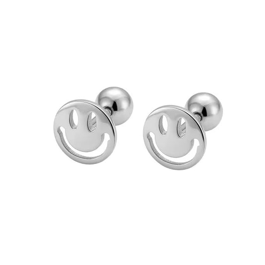 Studs de carita feliz - Acero de Titanio