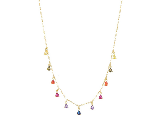 Rainbow cristals - Plata de ley 925