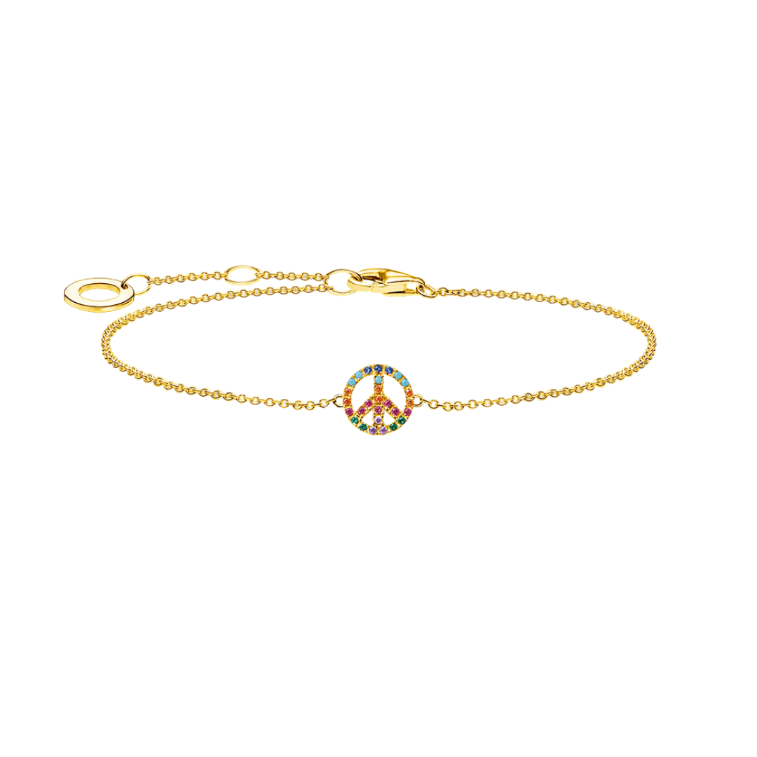 Pulsera paz - Plata de ley 925