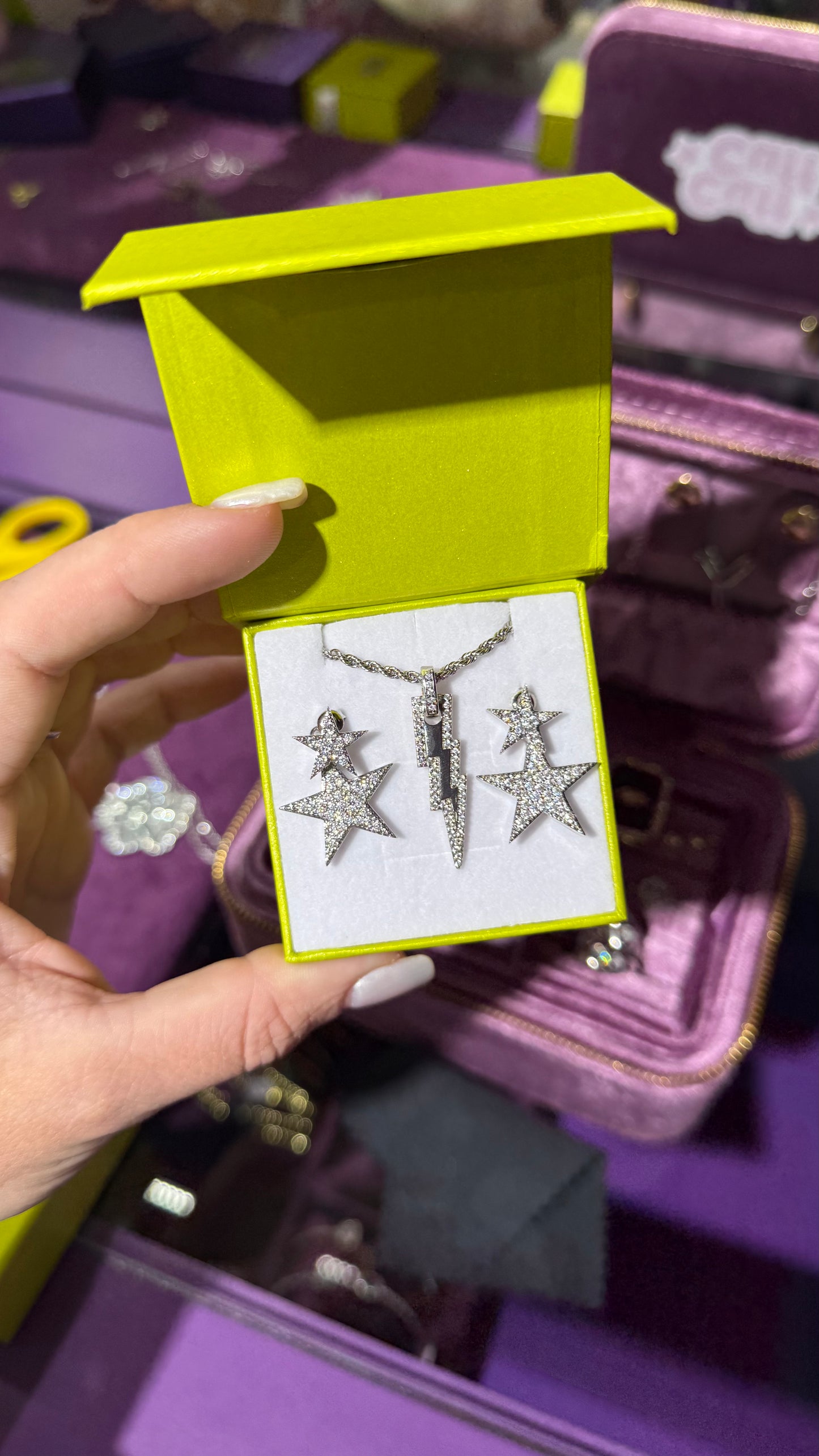 Zarcillos Isabella - Doble estrella