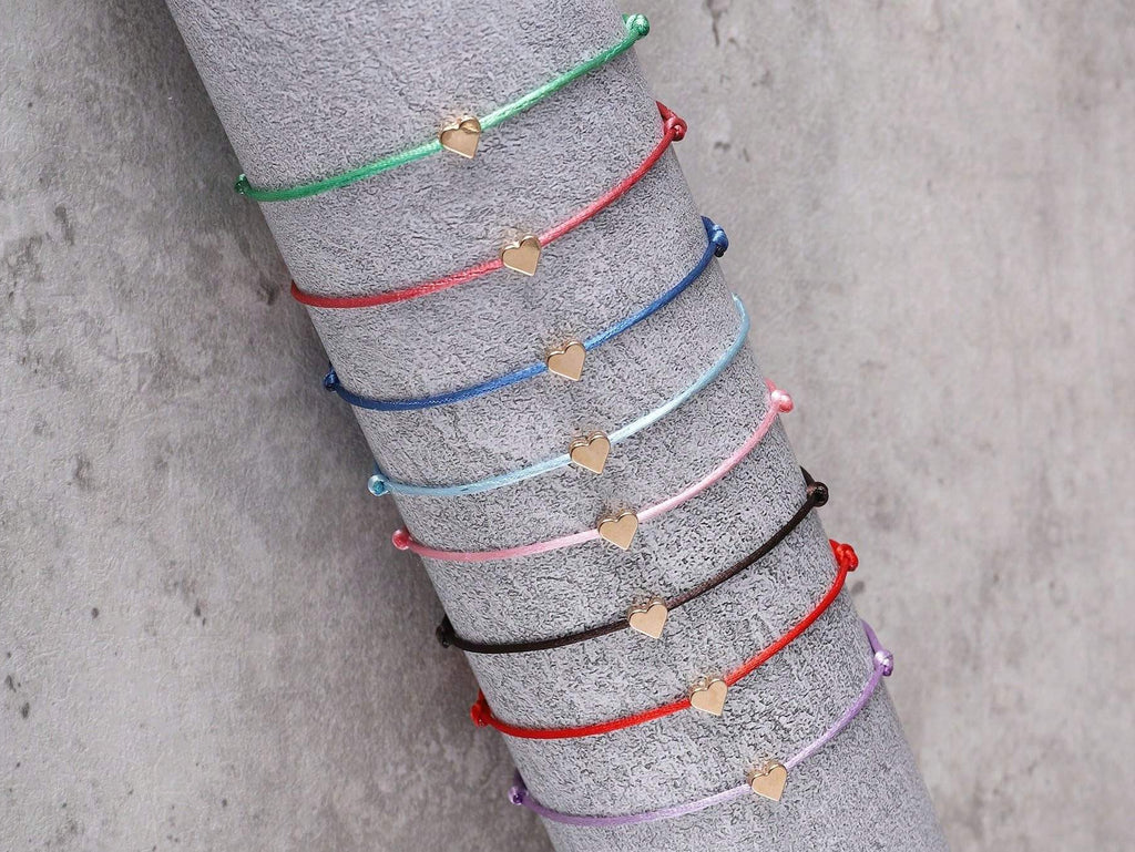Pulsera make a wish! - set de corazones ( El collar es personalizado )