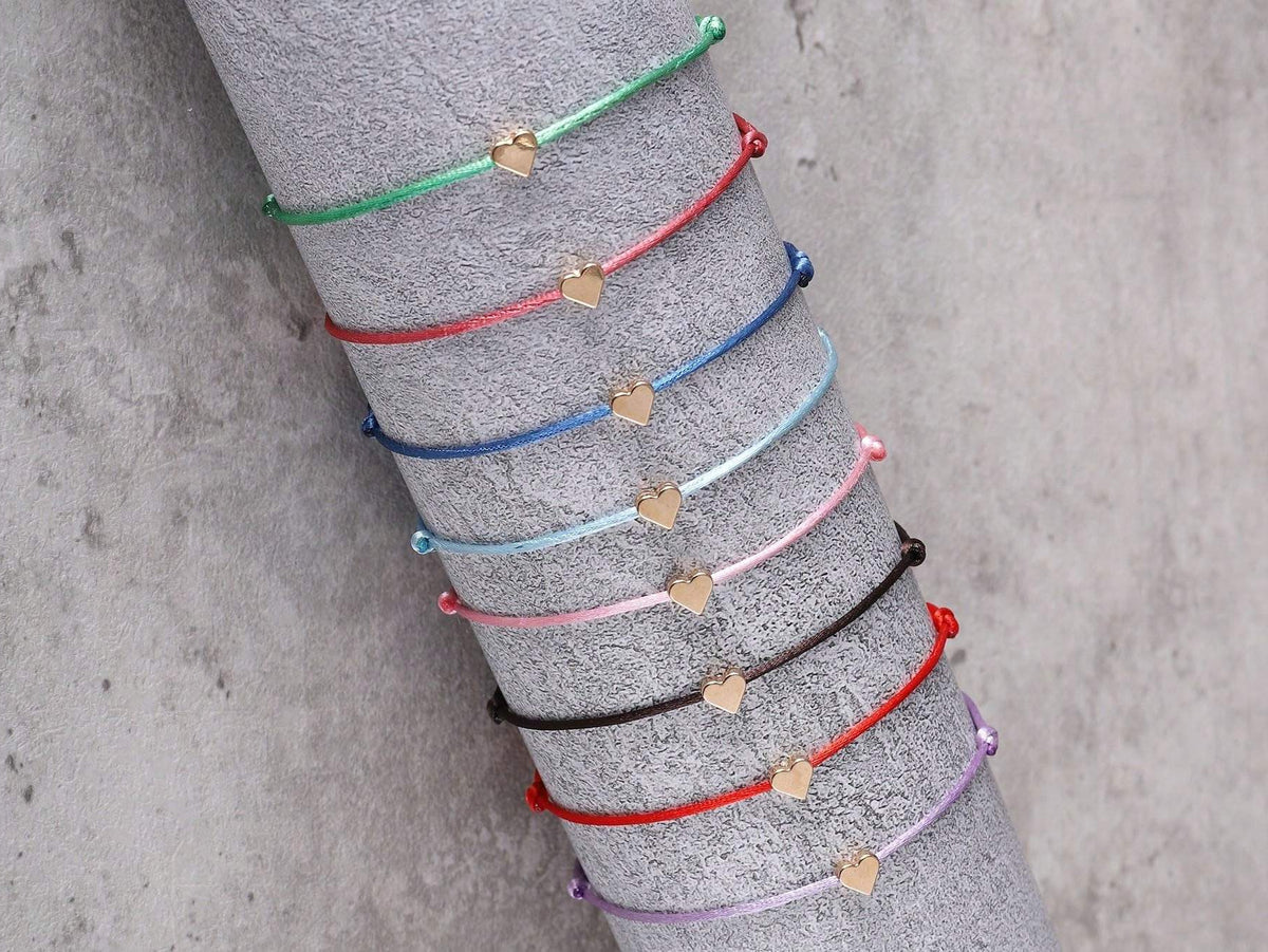 Pulsera make a wish! - set de corazones ( El collar es personalizado )
