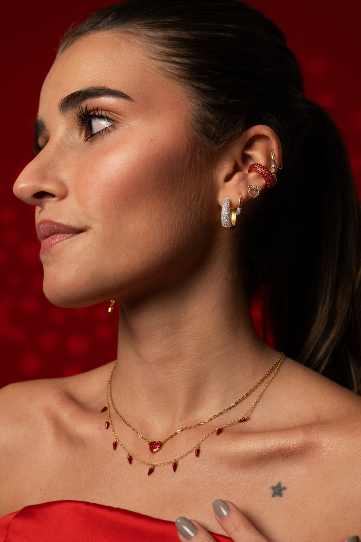 Zarcillos Lucía - Plata de ley 925