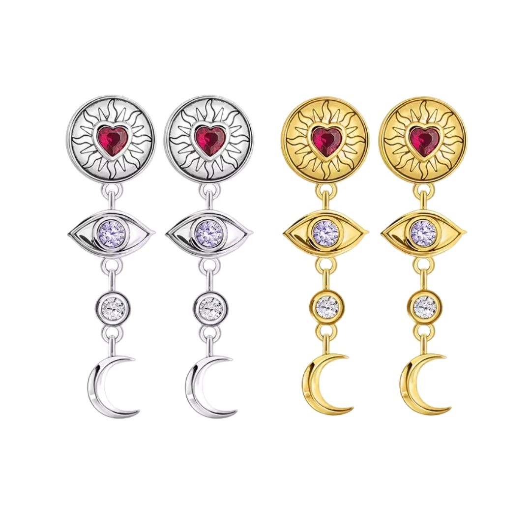 Zarcillos Magical Dream - Plata de ley 925