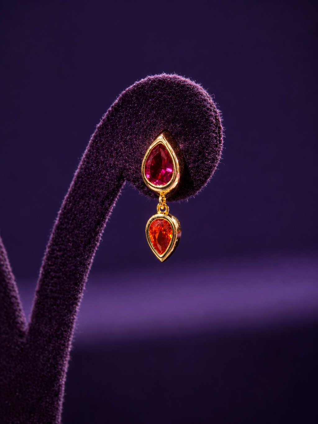 Asymmetric Emerald Drops