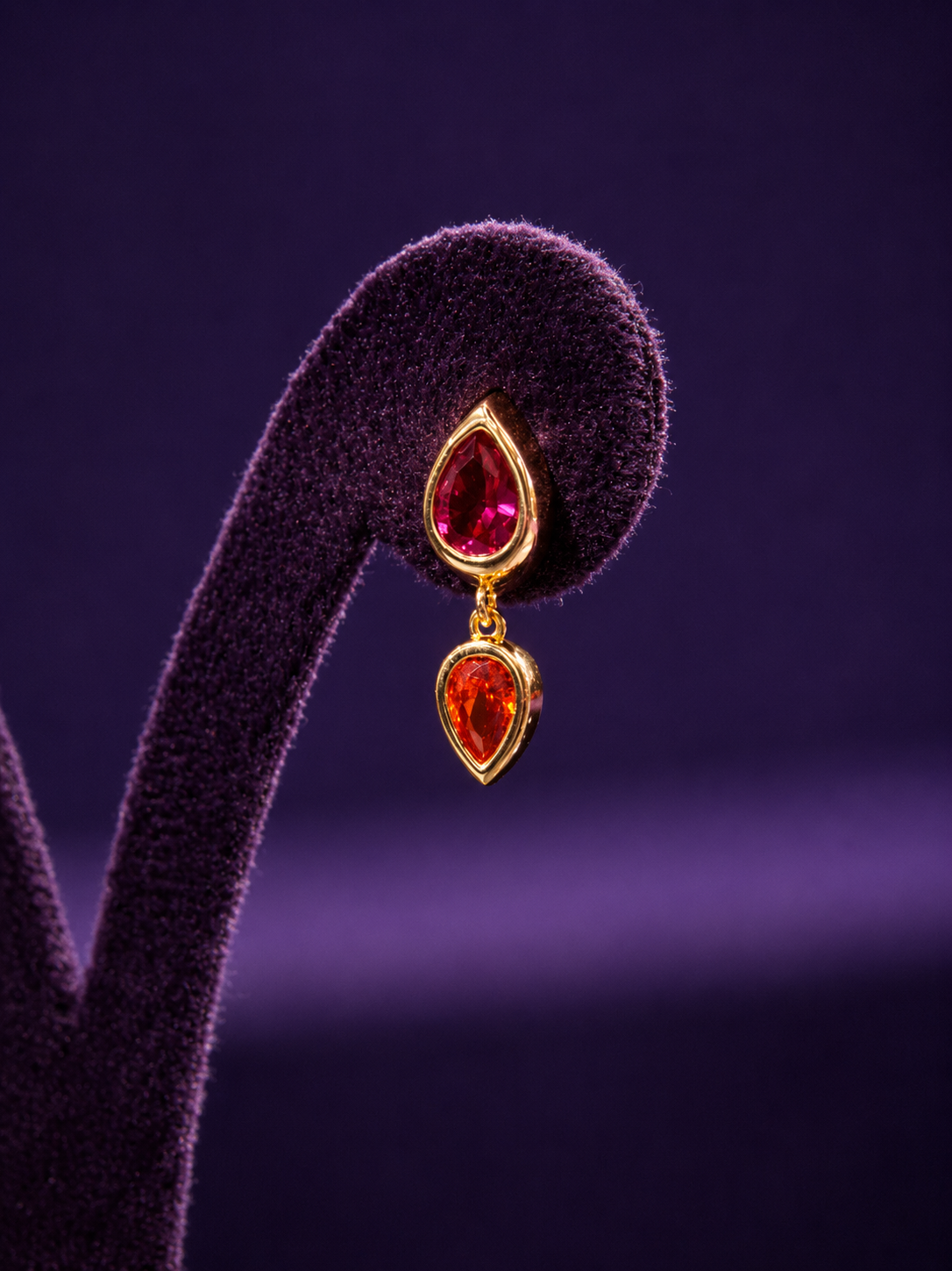 Asymmetric Emerald Drops