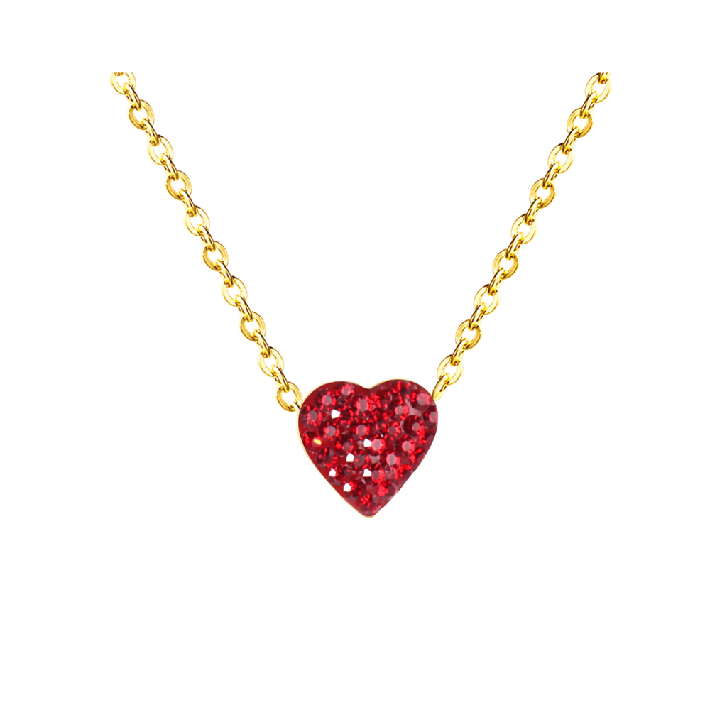 Mini heart - dorado