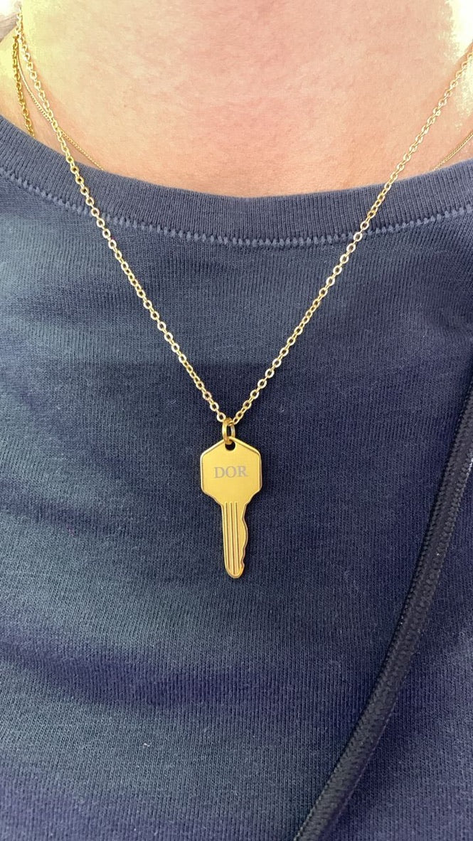 Collar de llave para personalizar