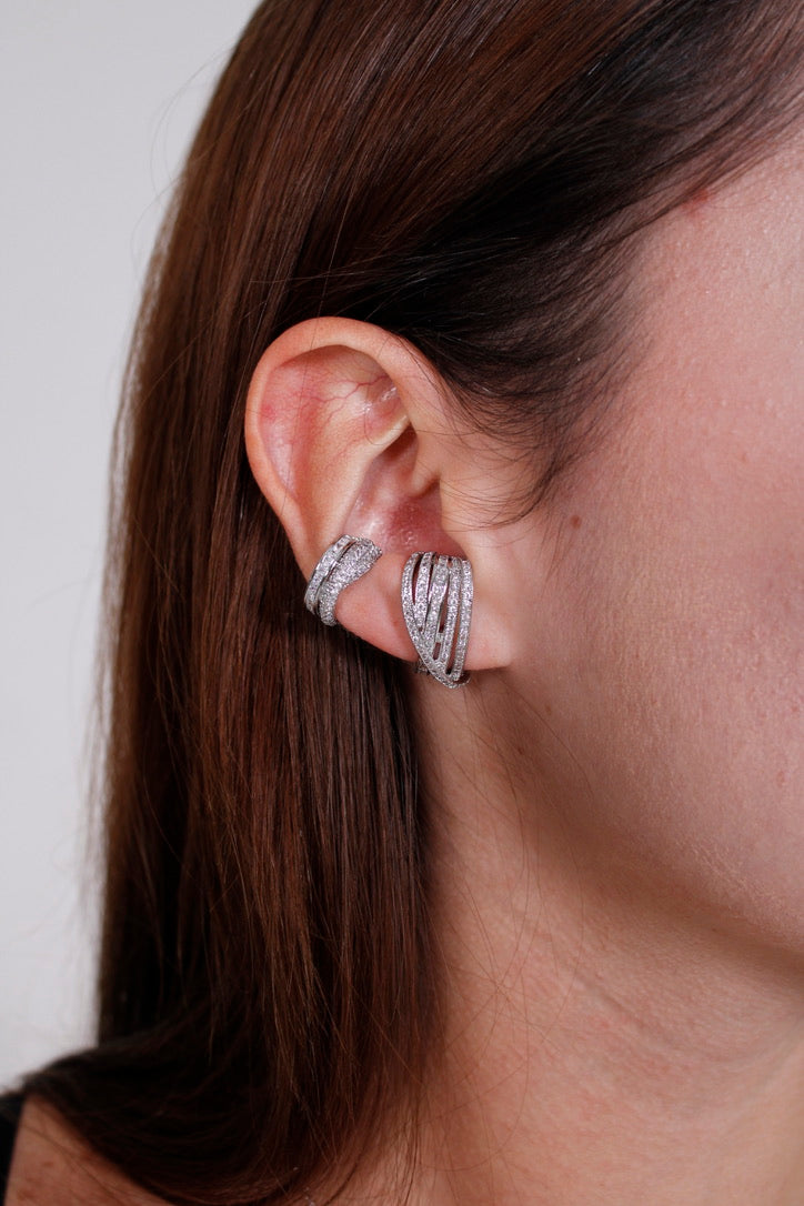 Ear cuff Rebecca - Plata de ley 925