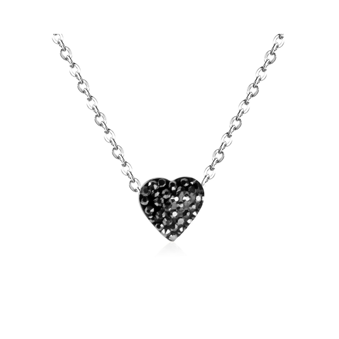 Mini heart - plateado