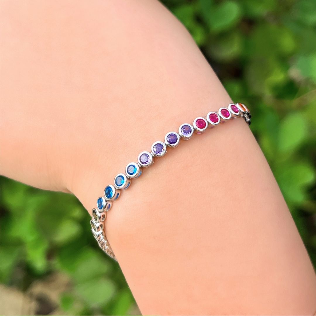 Rainbow dots