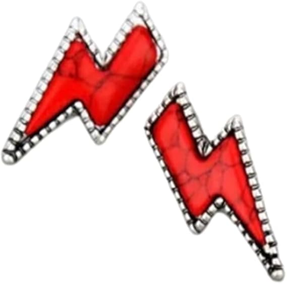 Zarcillos rayo - par