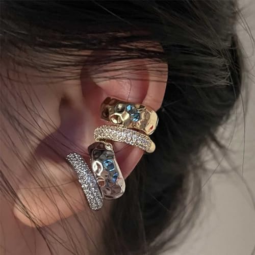 Ear cuff doble textura