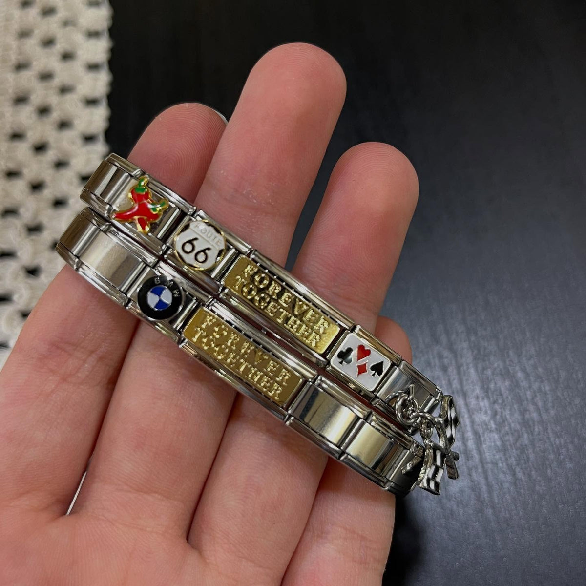 Italian bracelet plano - mercedes