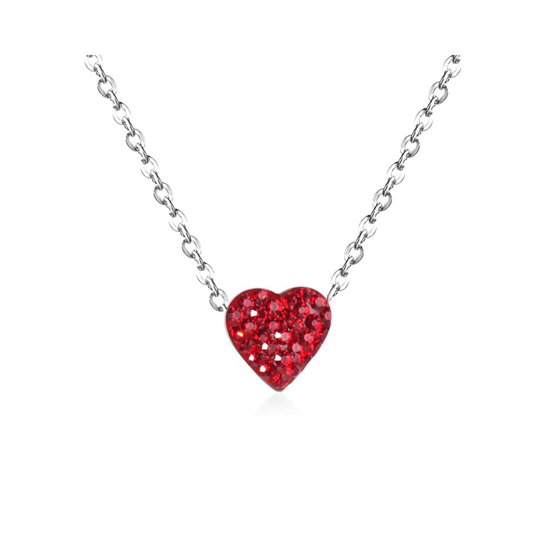 Mini heart - plateado