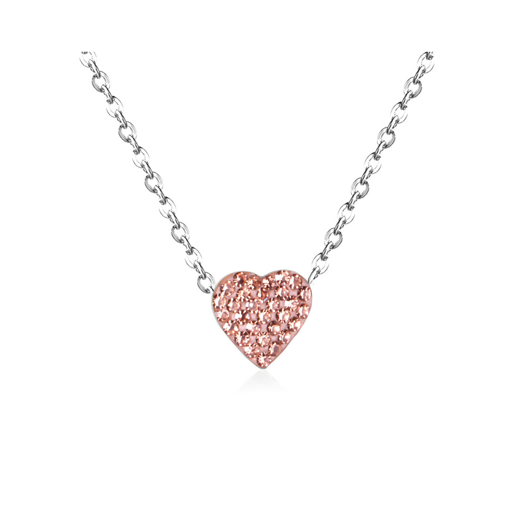 Mini heart - plateado