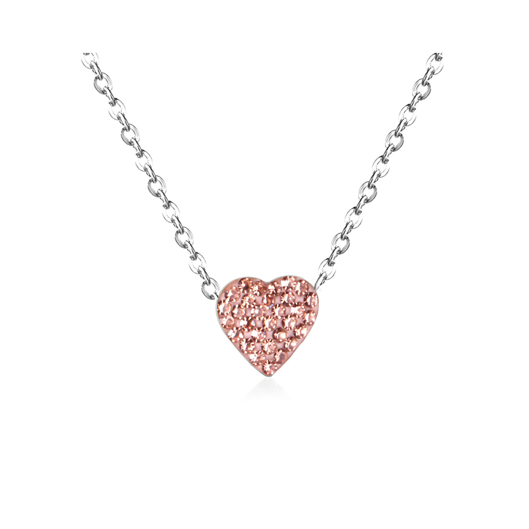 Mini heart - plateado