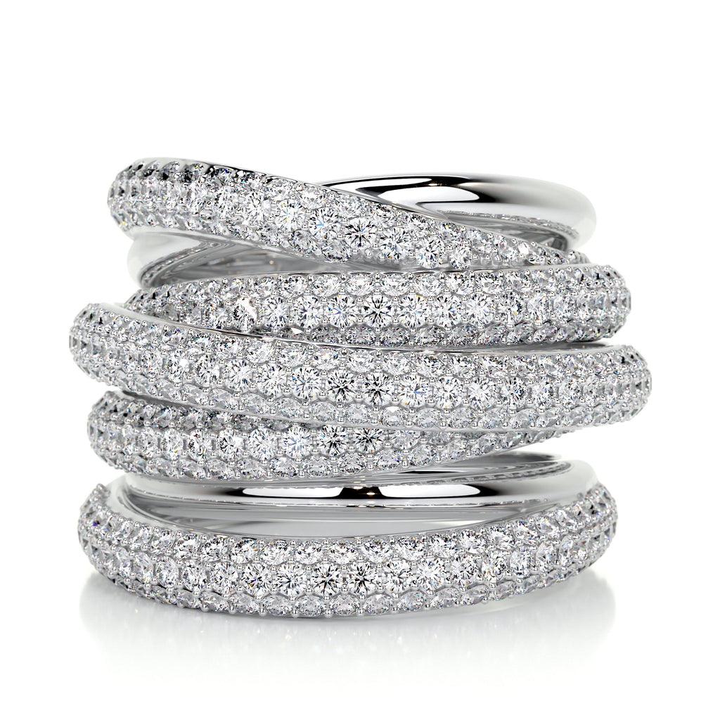 Anillo mil tiras - plateado