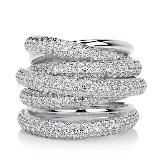 Anillo mil tiras - plateado