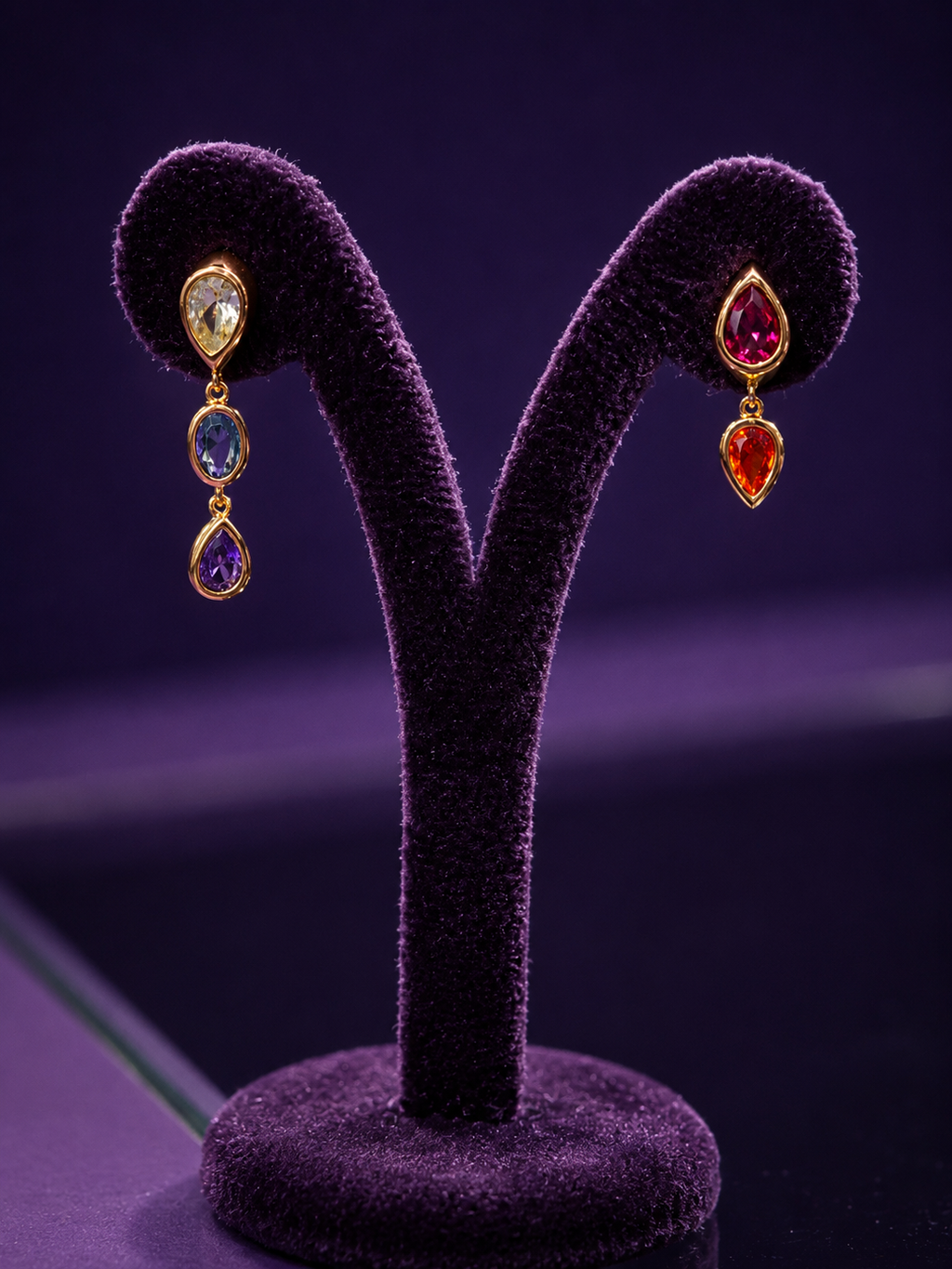 Asymmetric Emerald Drops