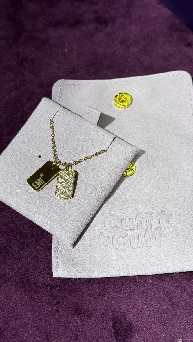 Plaquita mini para personalizar con láser